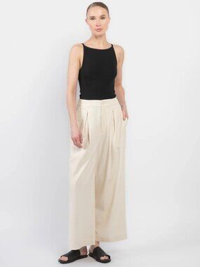 Jenni Kayne NWT Relaxed Trouser Ivory